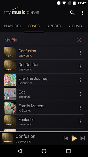 My Music Player APK screenshot