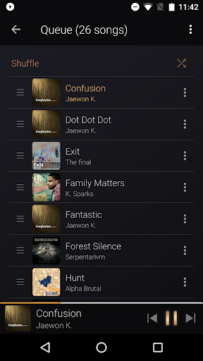 My Music Player APK screenshot