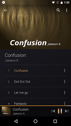 My Music Player APK screenshot