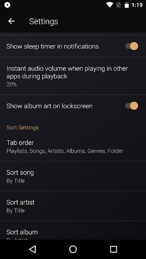 My Music Player APK screenshot