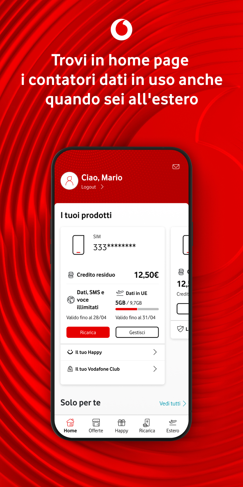 My Vodafone Italia APK screenshot