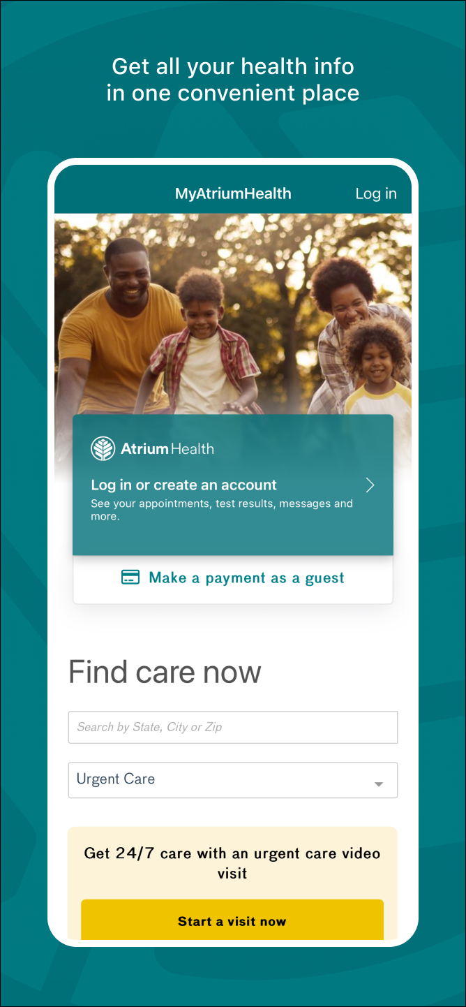 MyAtriumHealth APK screenshot