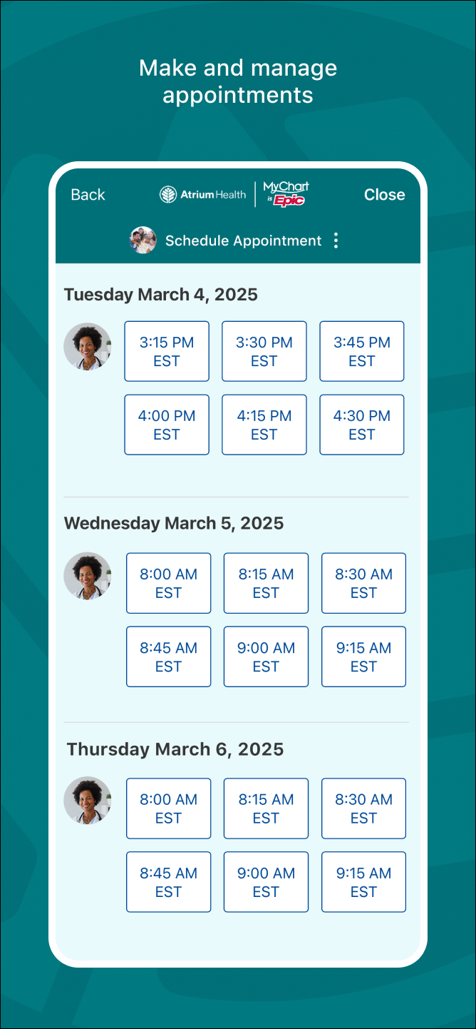 MyAtriumHealth APK screenshot