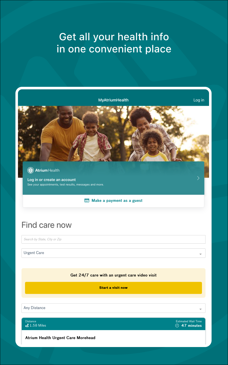 MyAtriumHealth APK screenshot
