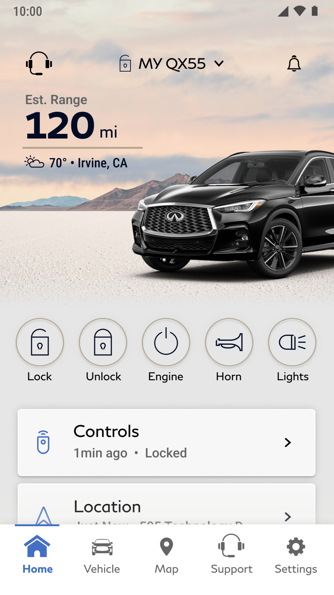 MyINFINITI App APK screenshot