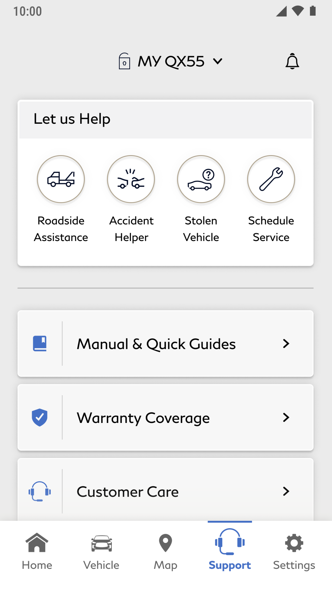 MyINFINITI App APK screenshot