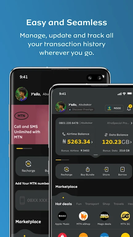 myMTN NG APK screenshot