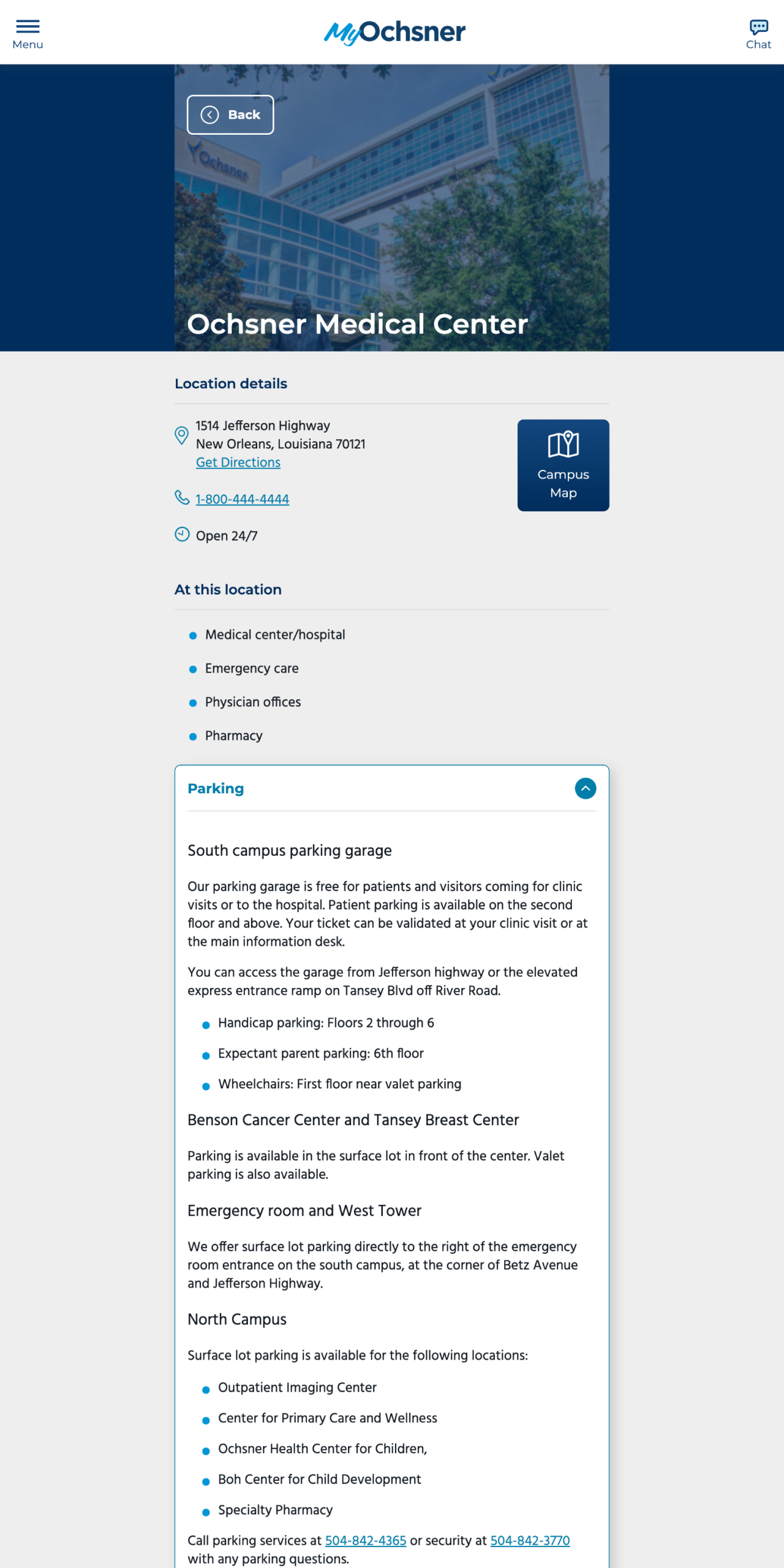 MyOchsner APK screenshot