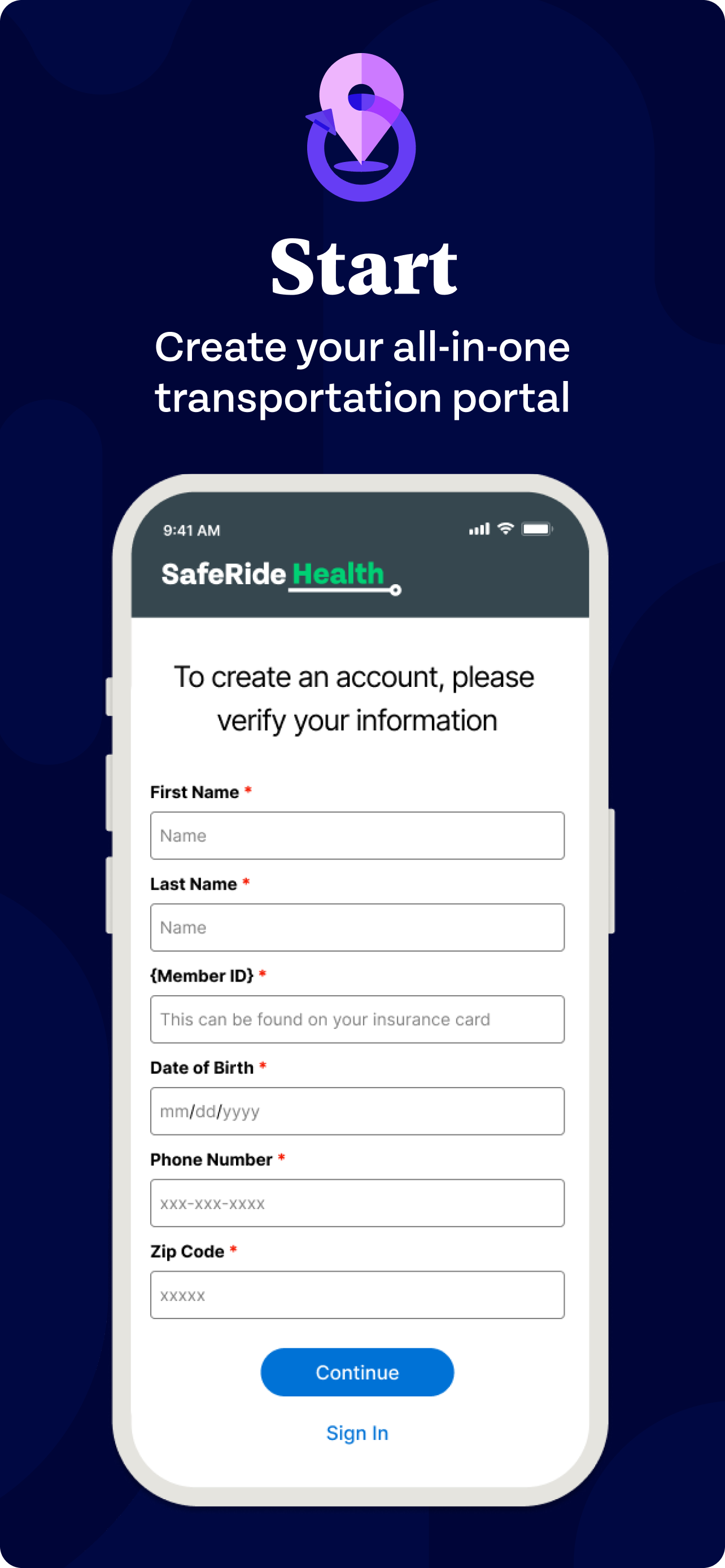 MySafeRide - Manage your rides APK screenshot