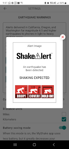 MyShake Earthquake Alerts APK screenshot