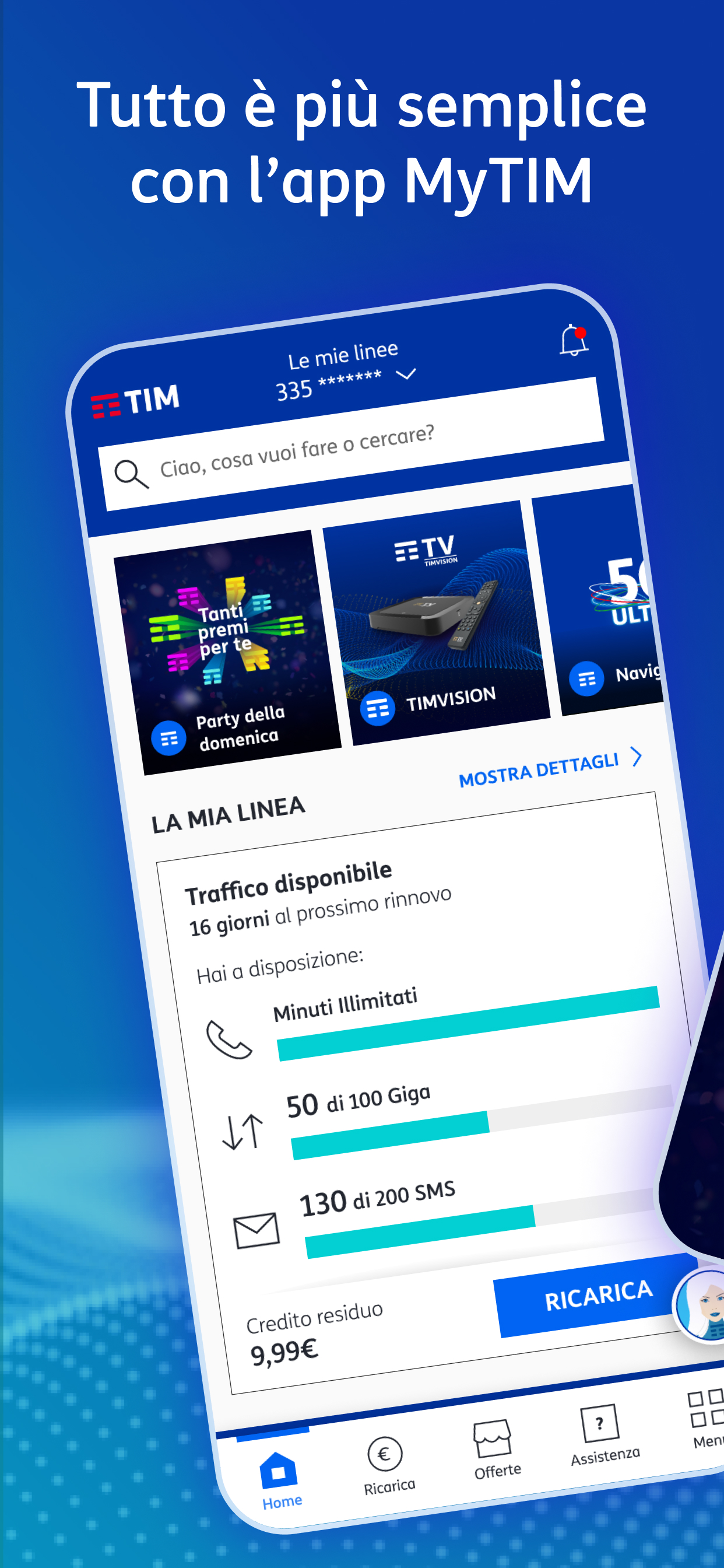MyTIM APK screenshot