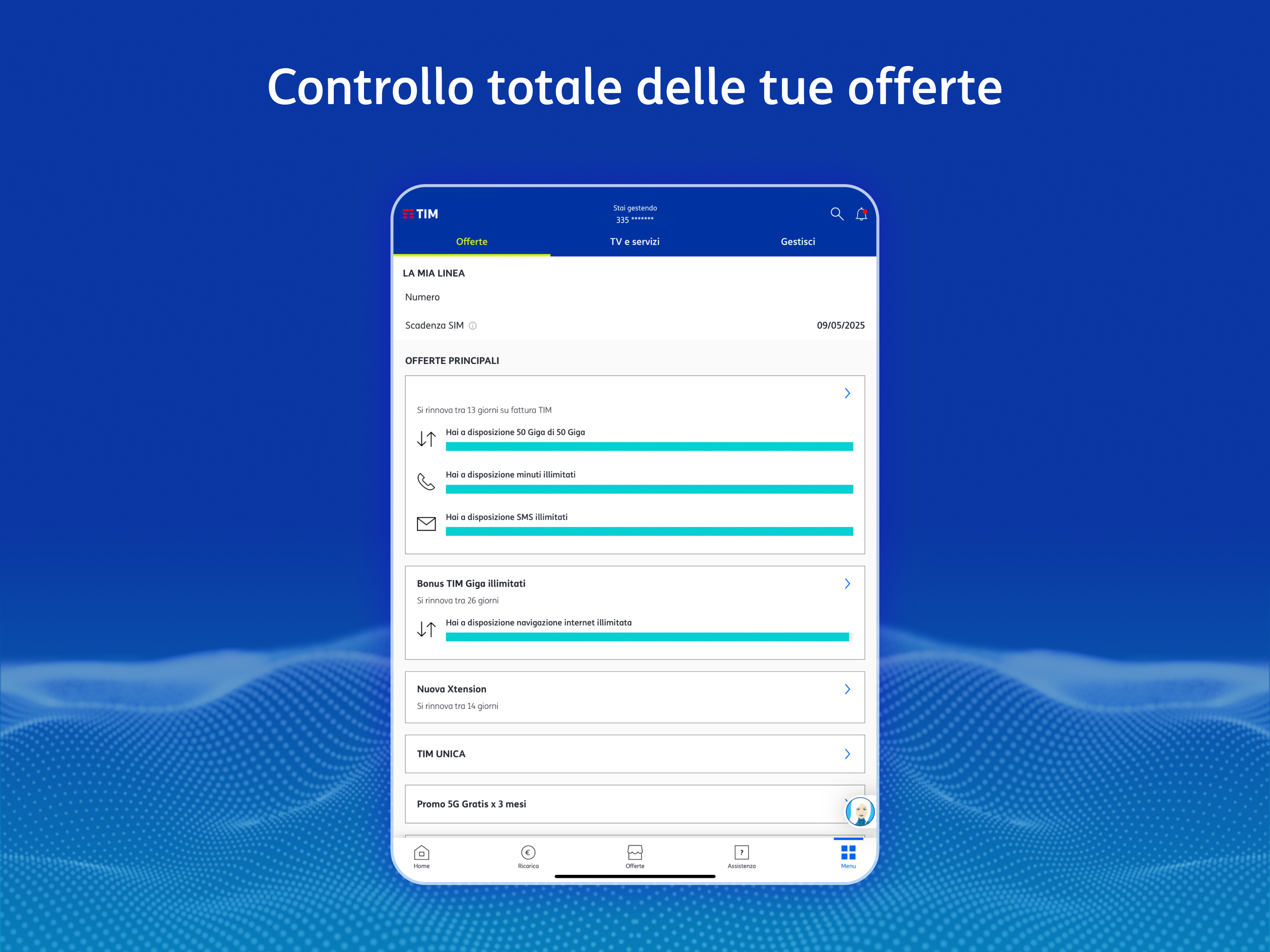 MyTIM APK screenshot