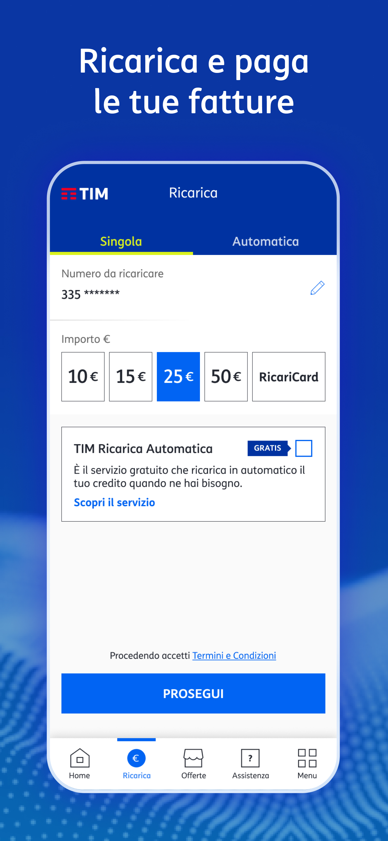 MyTIM APK screenshot