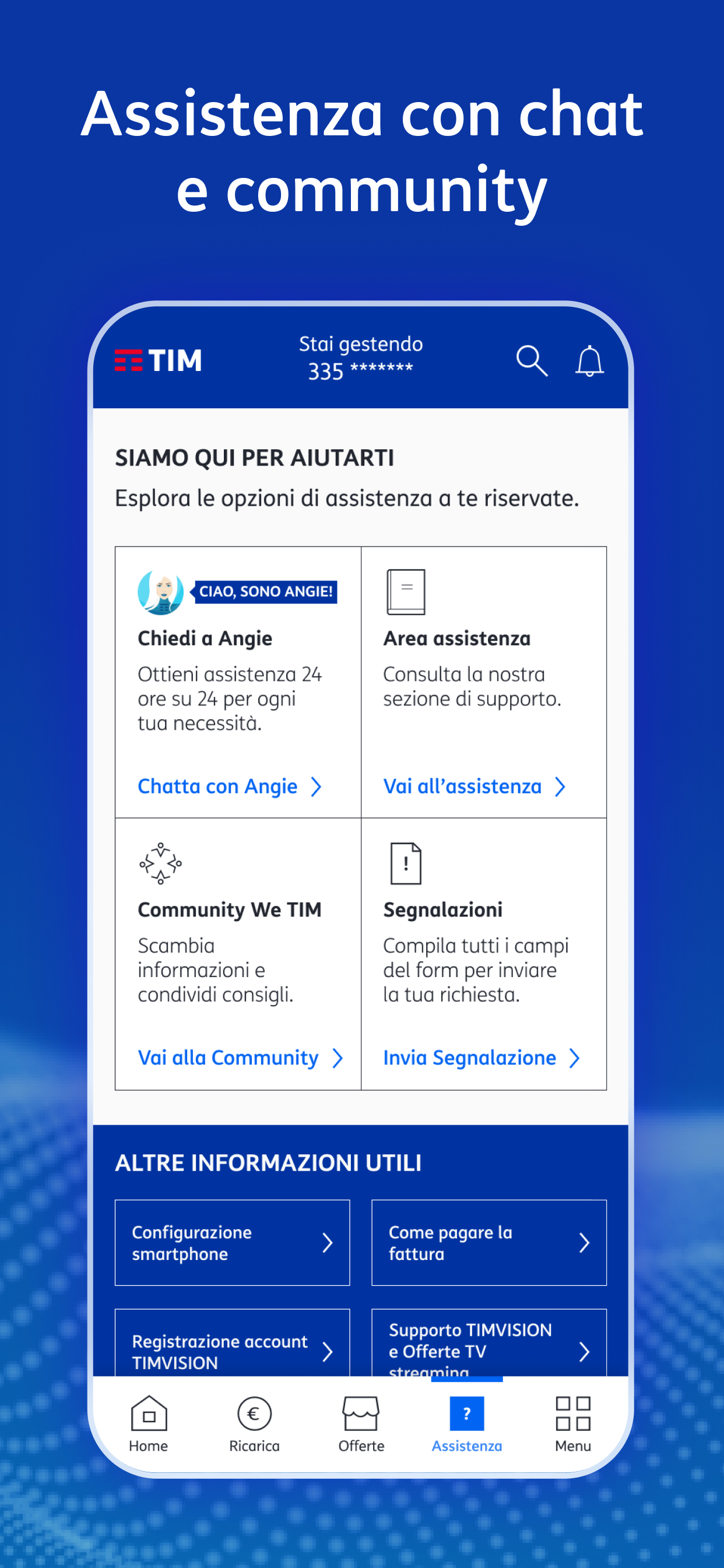 MyTIM APK screenshot