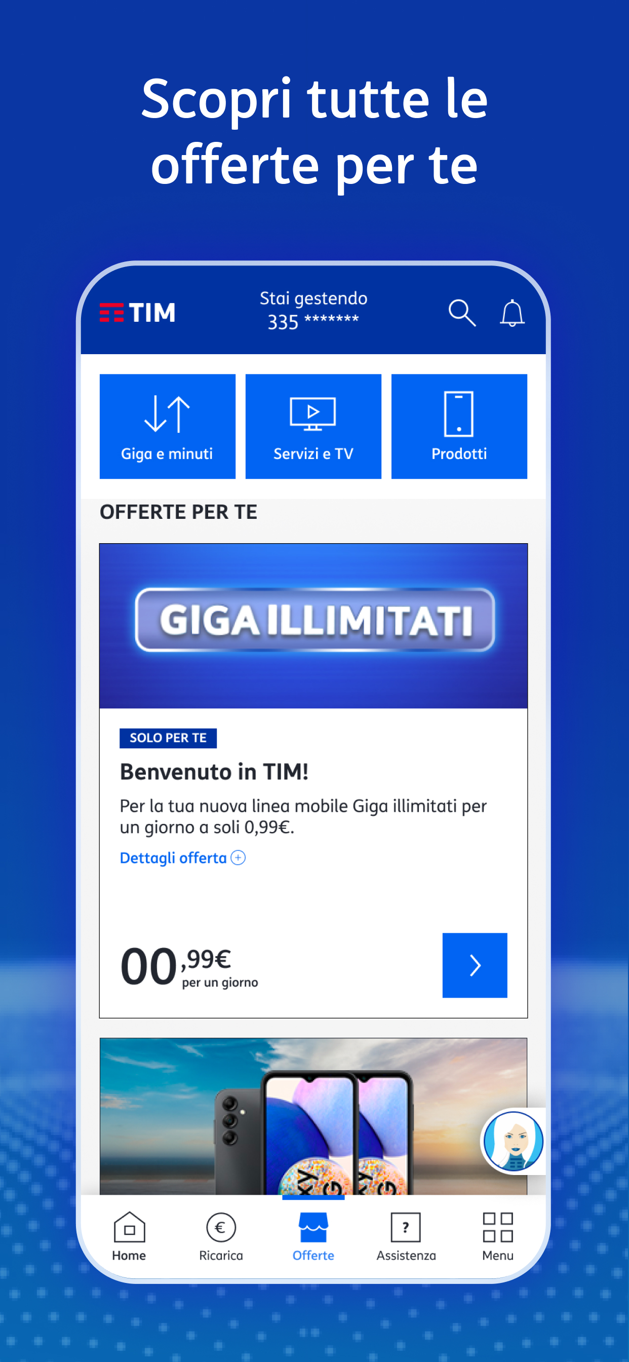MyTIM APK screenshot