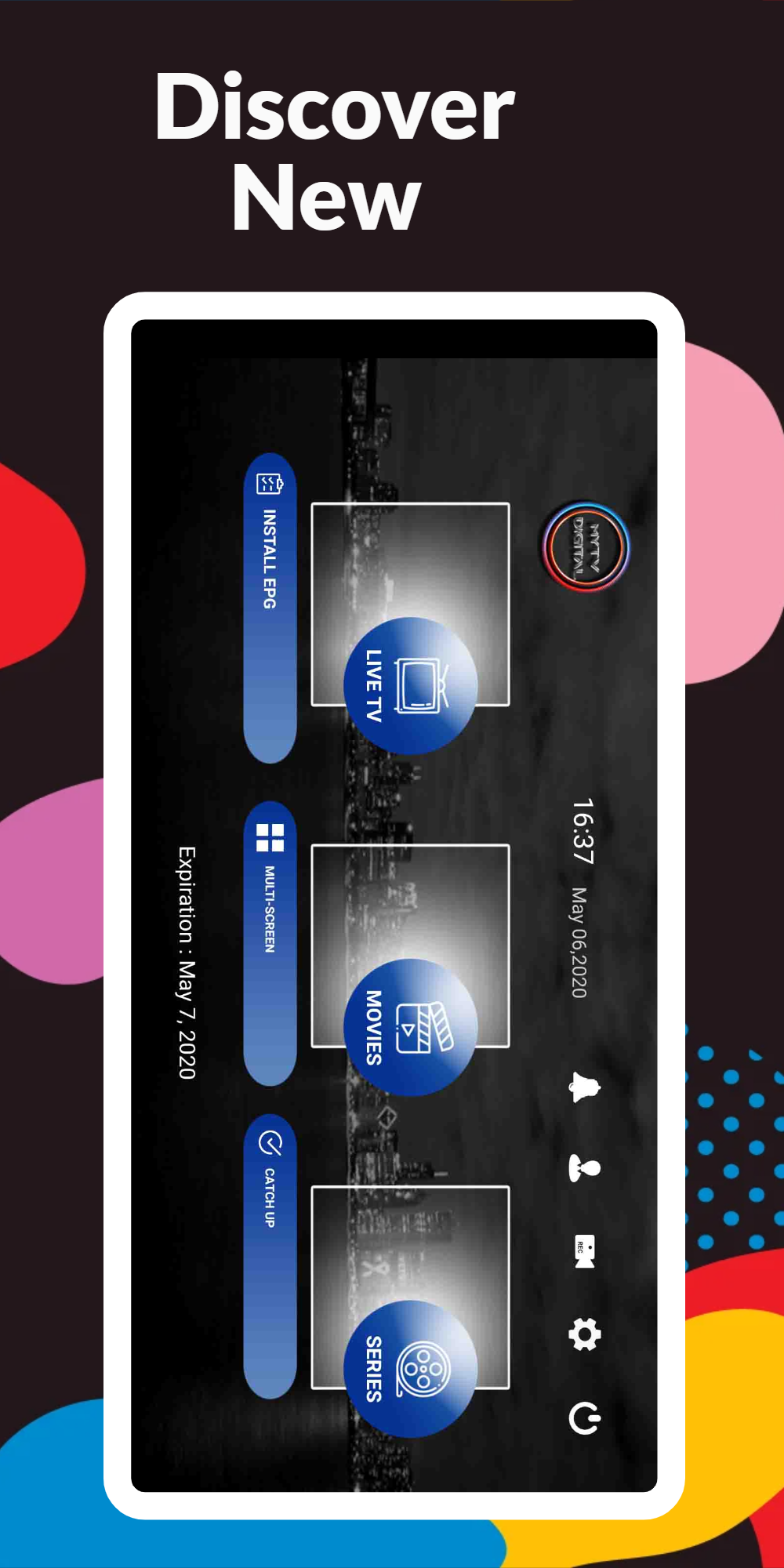 MytvDigital APK screenshot