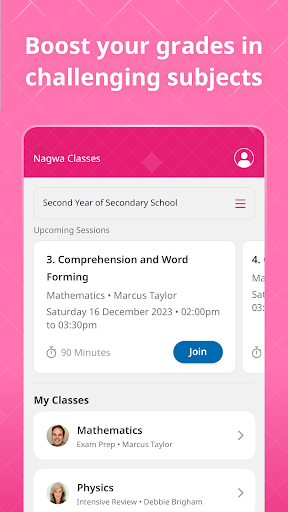 Nagwa Classes APK screenshot