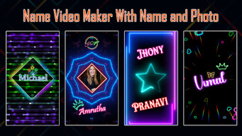 Name Video Maker APK screenshot