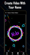 Name Video Maker APK screenshot