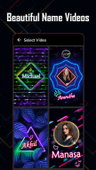 Name Video Maker APK screenshot