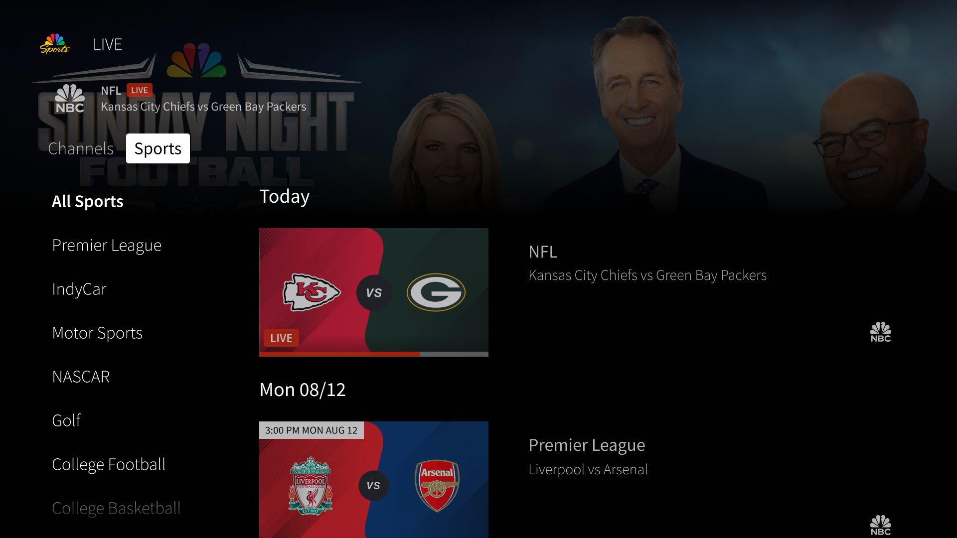 NBC Sports APK screenshot