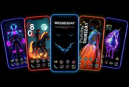 Neon Icon Pack APK screenshot