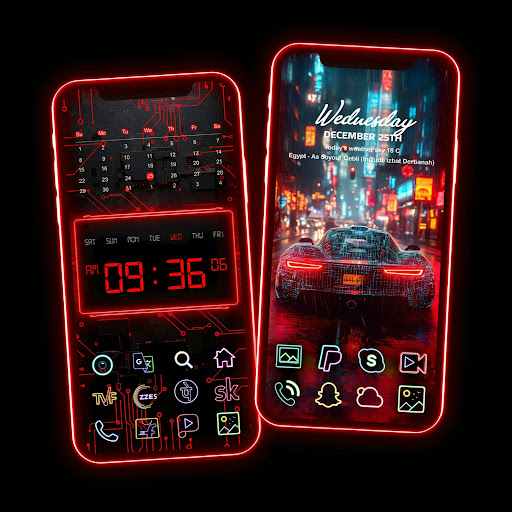 Neon Icon Pack APK screenshot