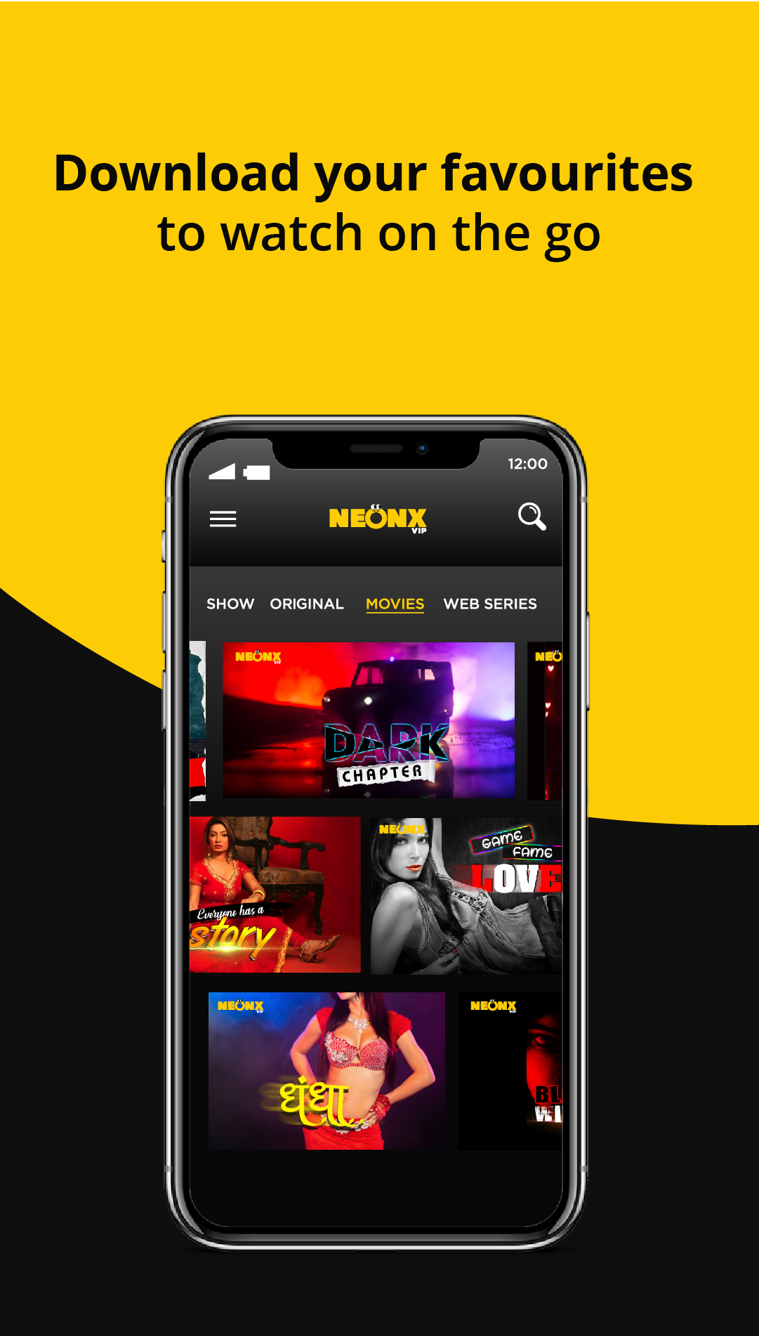 NEONX VIP Web Series screenshot