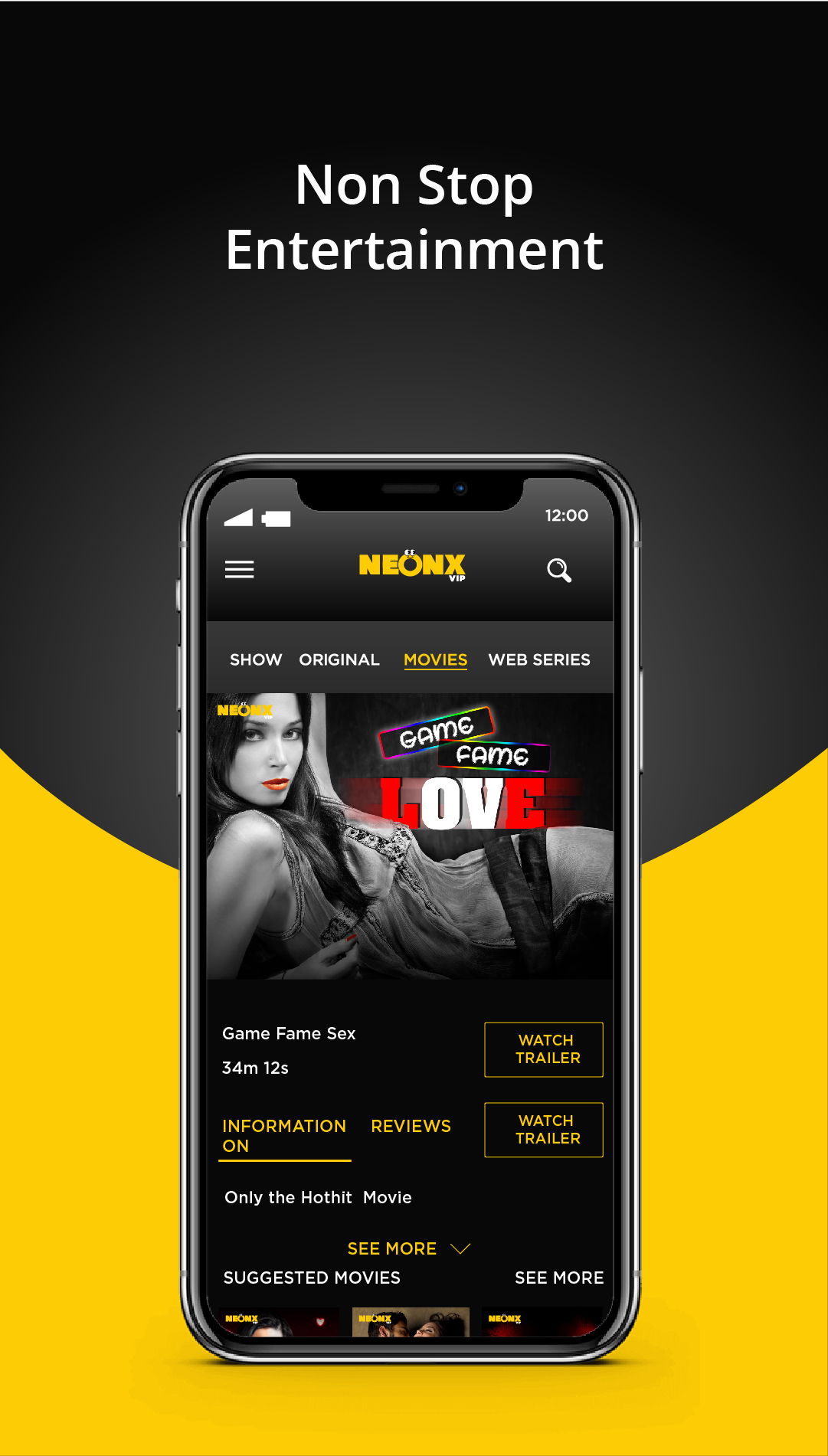 NEONX VIP Web Series screenshot