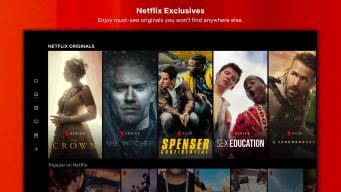 Netflix Android TV screenshot