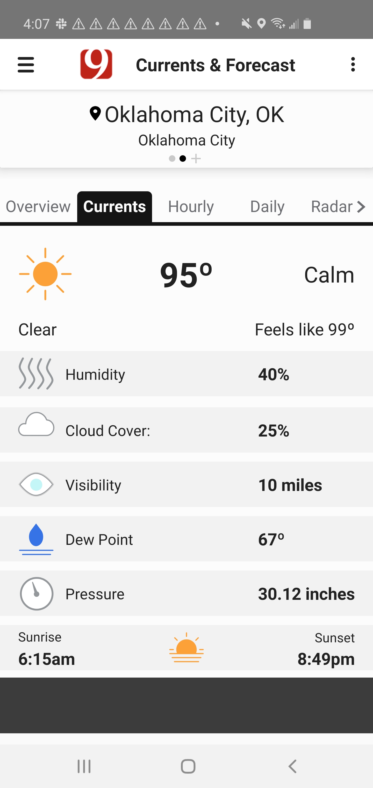 News 9 Weather APK screenshot