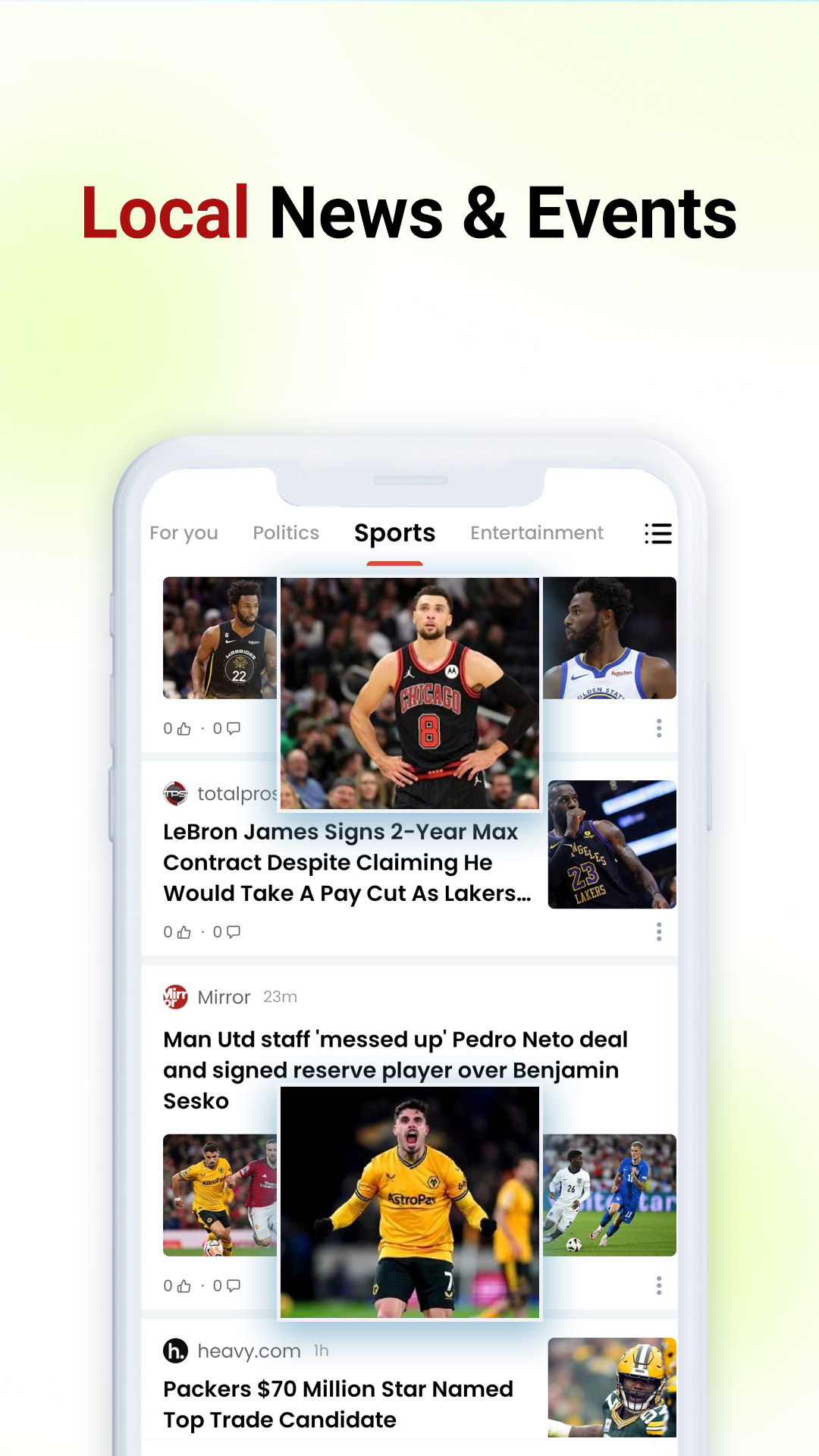 News Bite: World & Latest APK screenshot