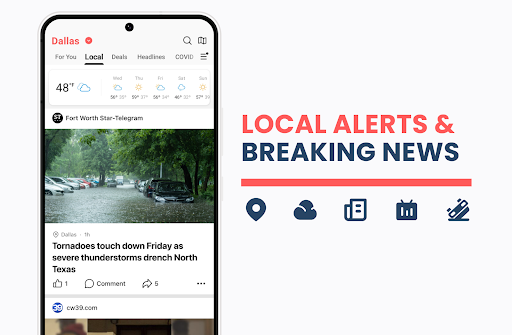 NewsBreak APK screenshot