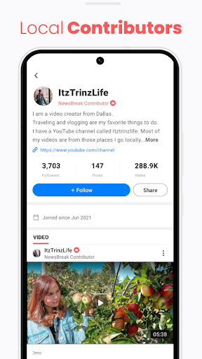 NewsBreak APK screenshot