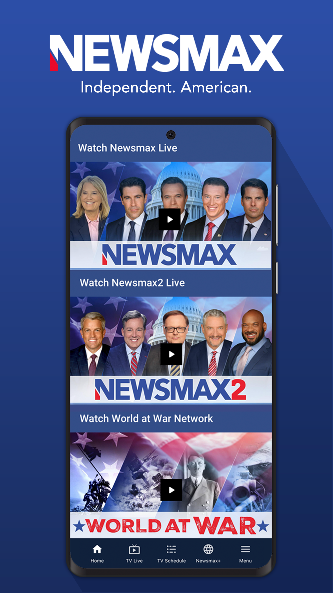 Newsmax APK screenshot