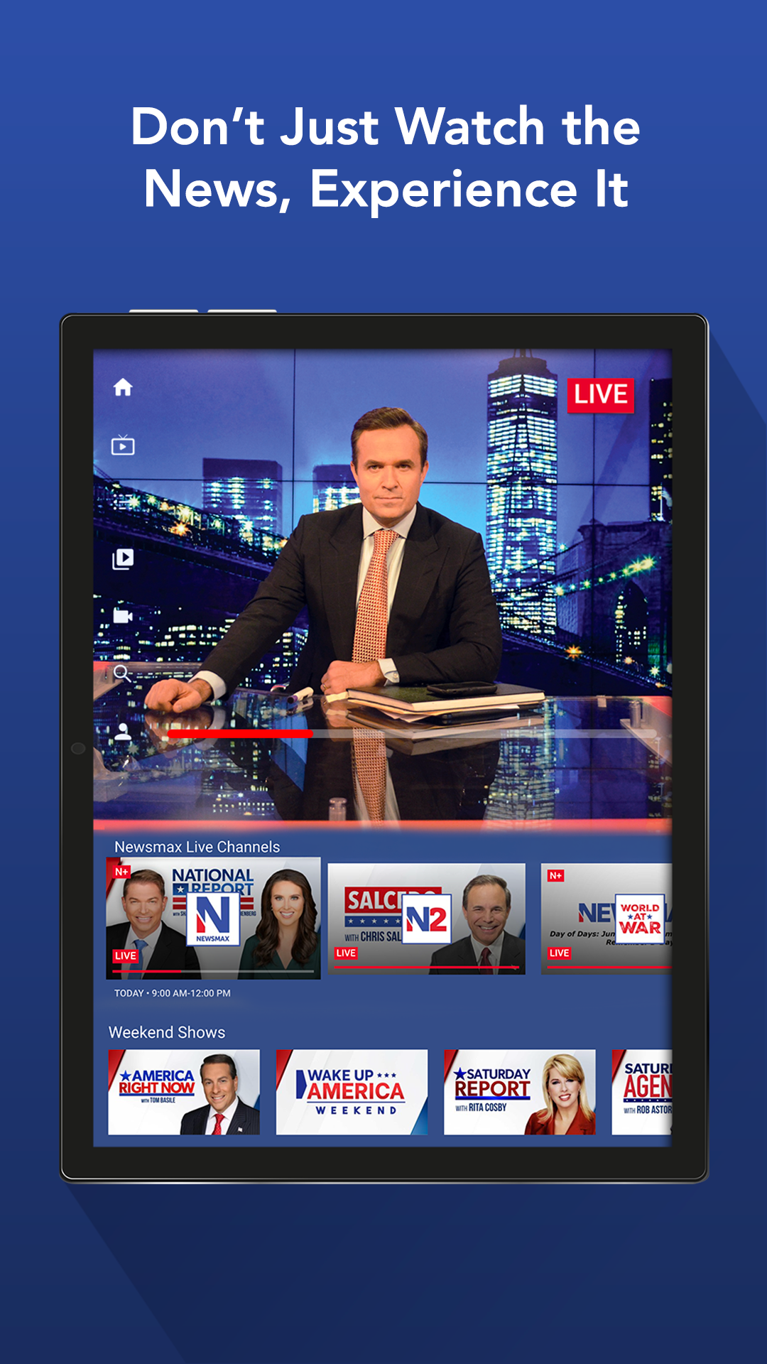 Newsmax APK screenshot