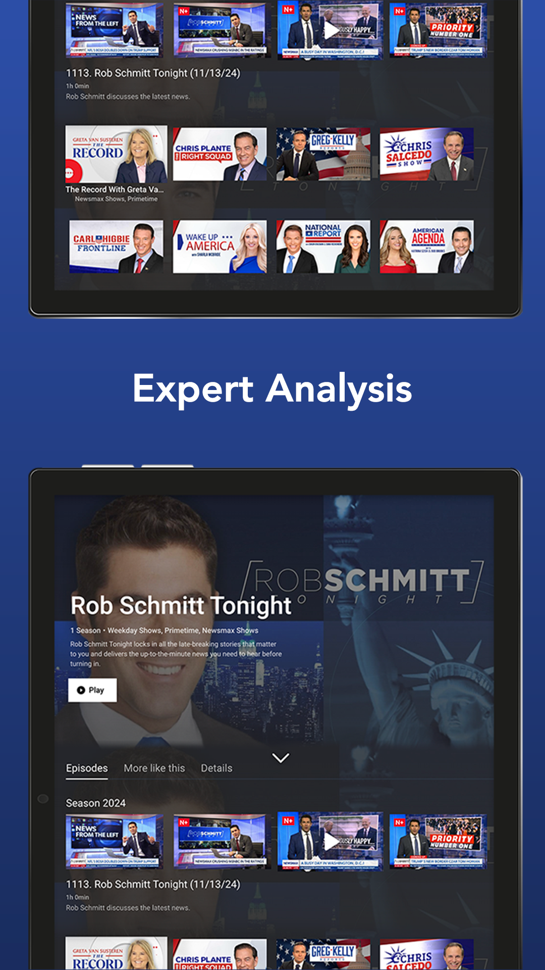 Newsmax APK screenshot