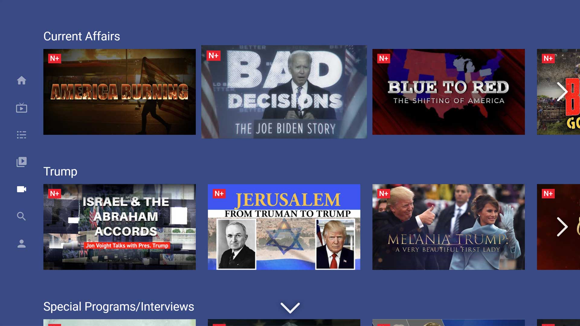 Newsmax APK screenshot