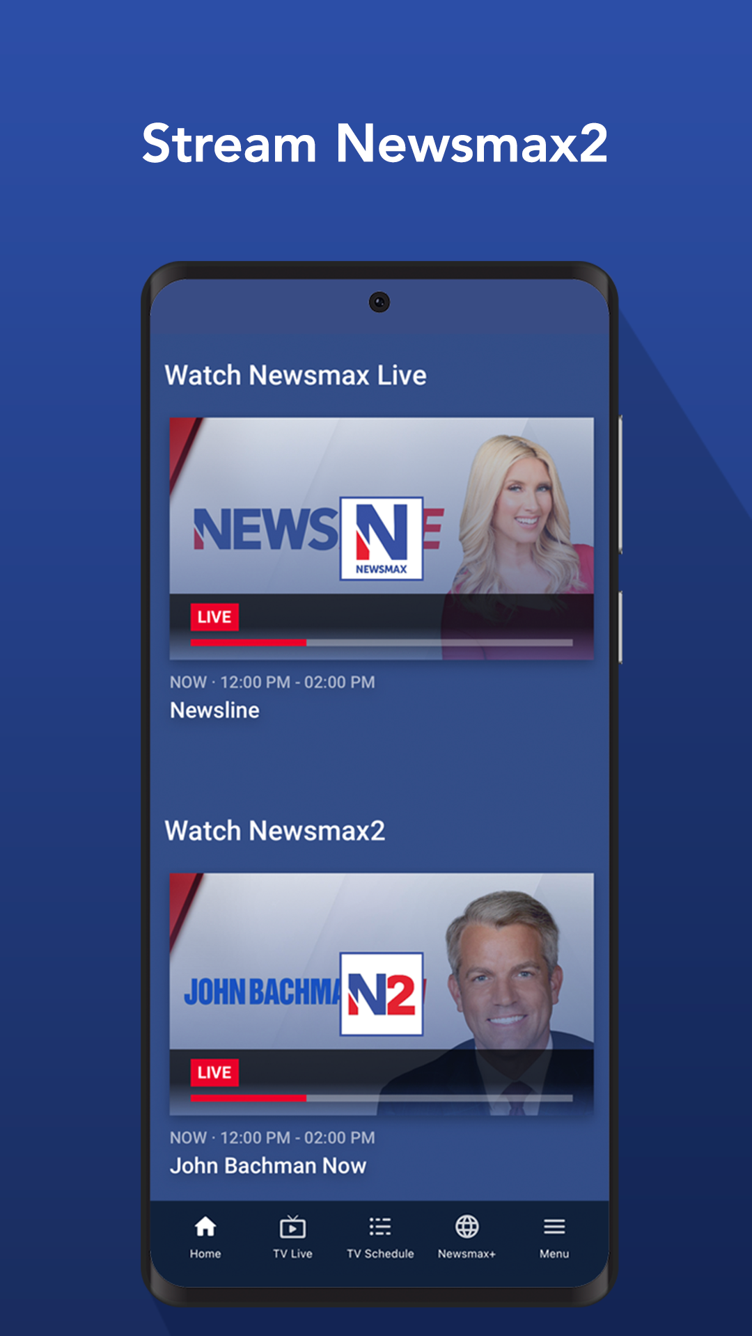 Newsmax APK screenshot