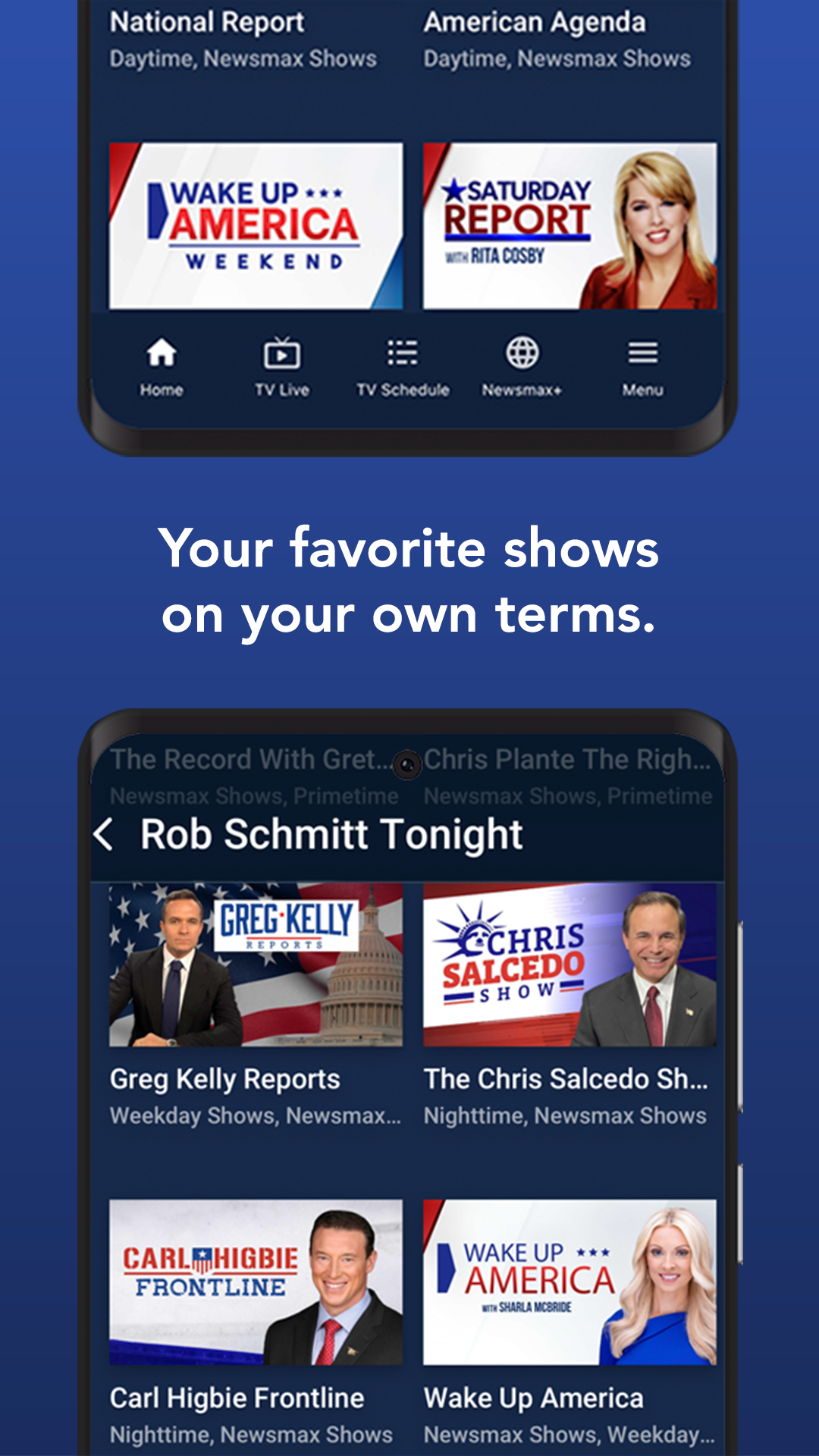 Newsmax APK screenshot