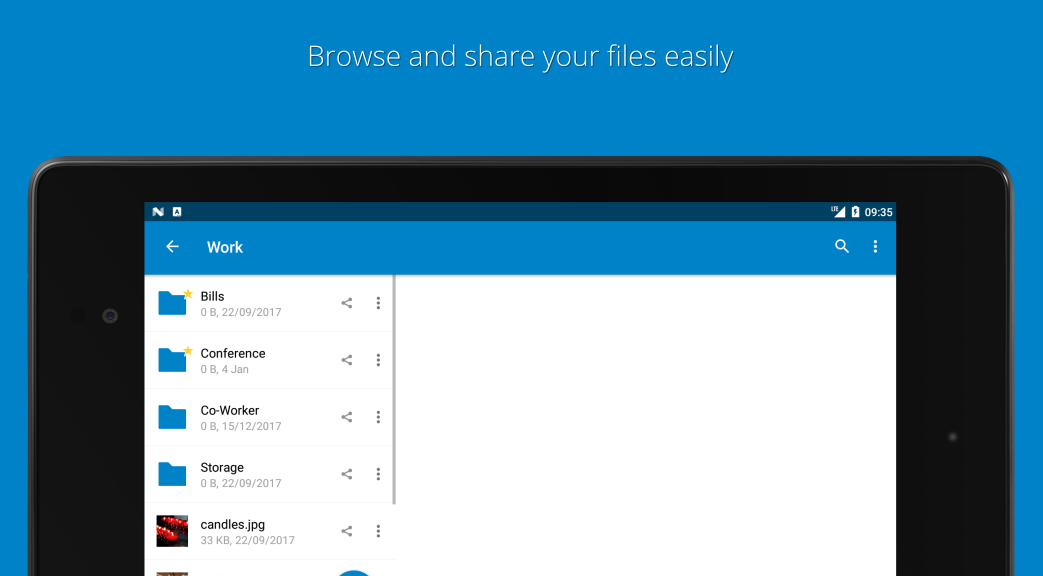 Nextcloud screenshot