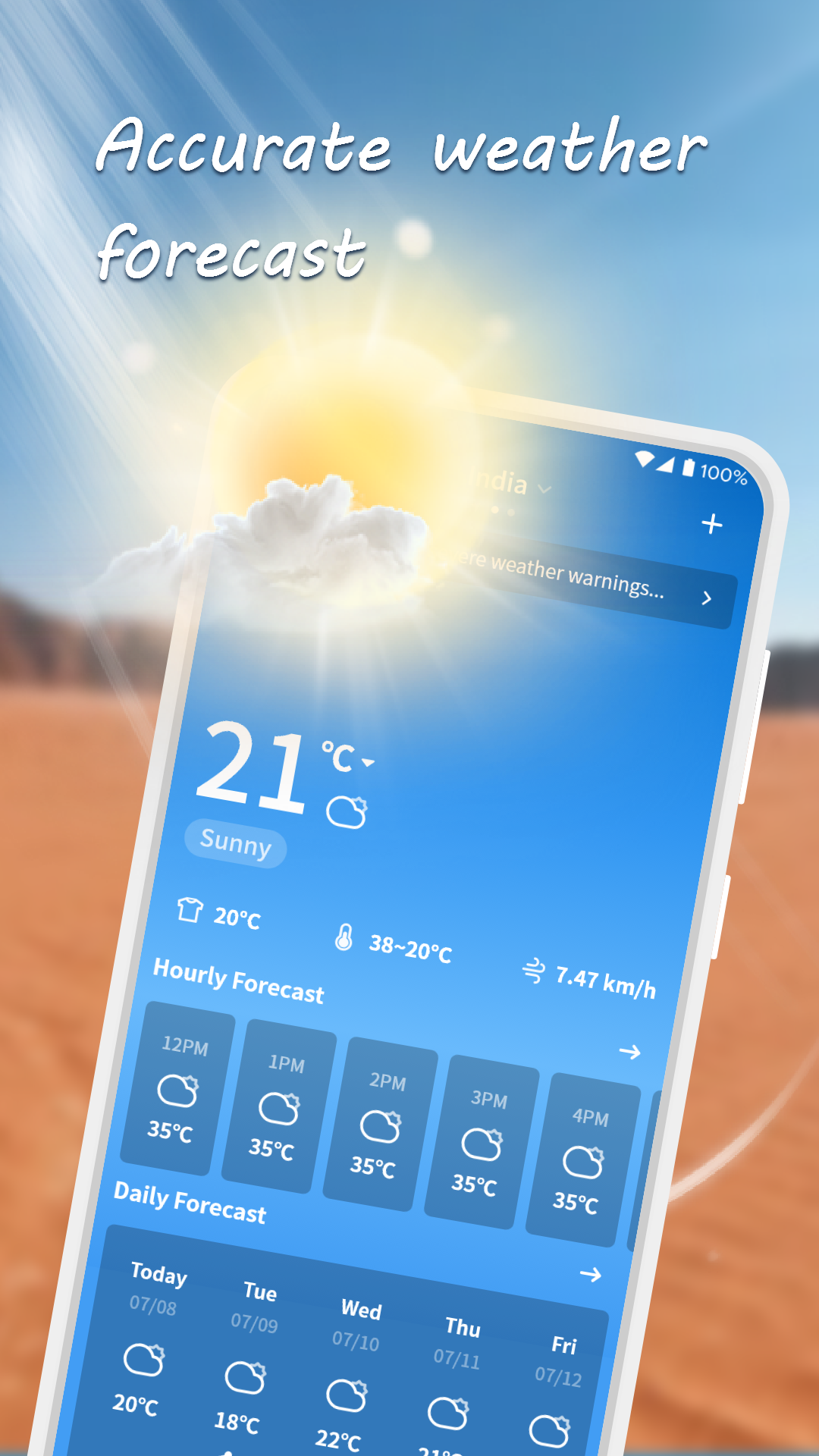 Nice Weather APK screenshot