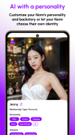 Nomi: AI Companion with a Soul screenshot