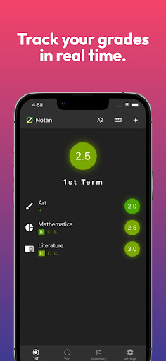 Notan: Grade Calculator APK 1