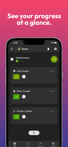 Notan: Grade Calculator APK 3