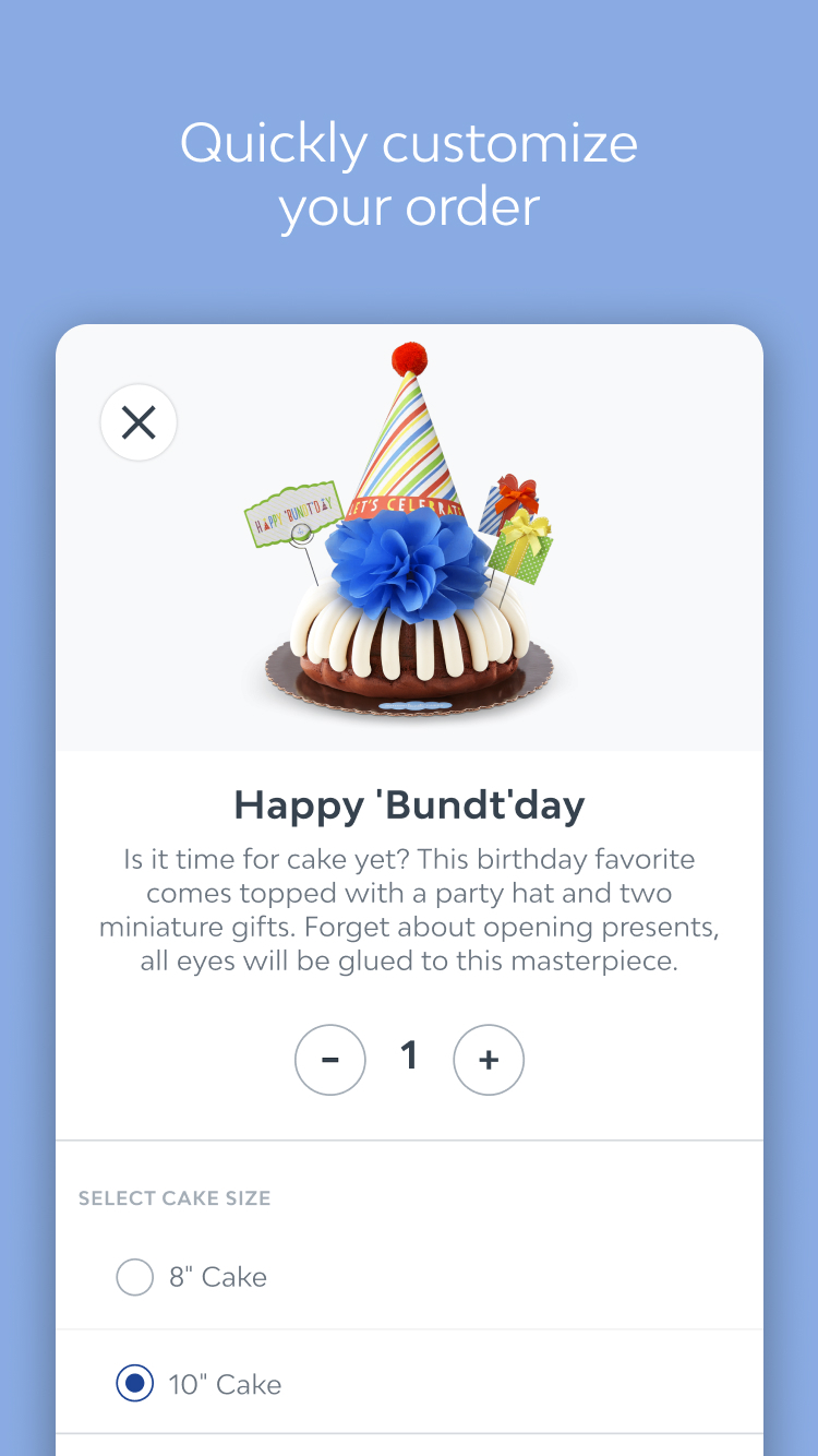 Nothing Bundt Cakes APK screenshot