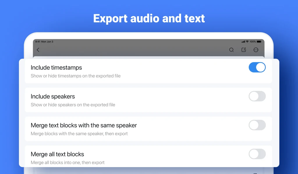 Notta-Transcribe Audio to Text APK screenshot