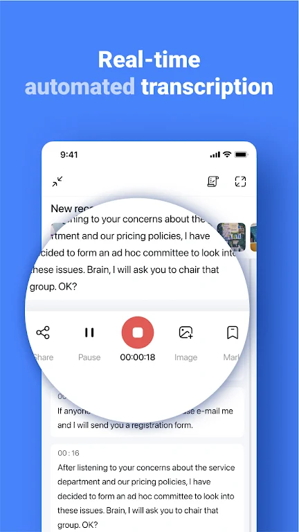 Notta-Transcribe Audio to Text APK screenshot