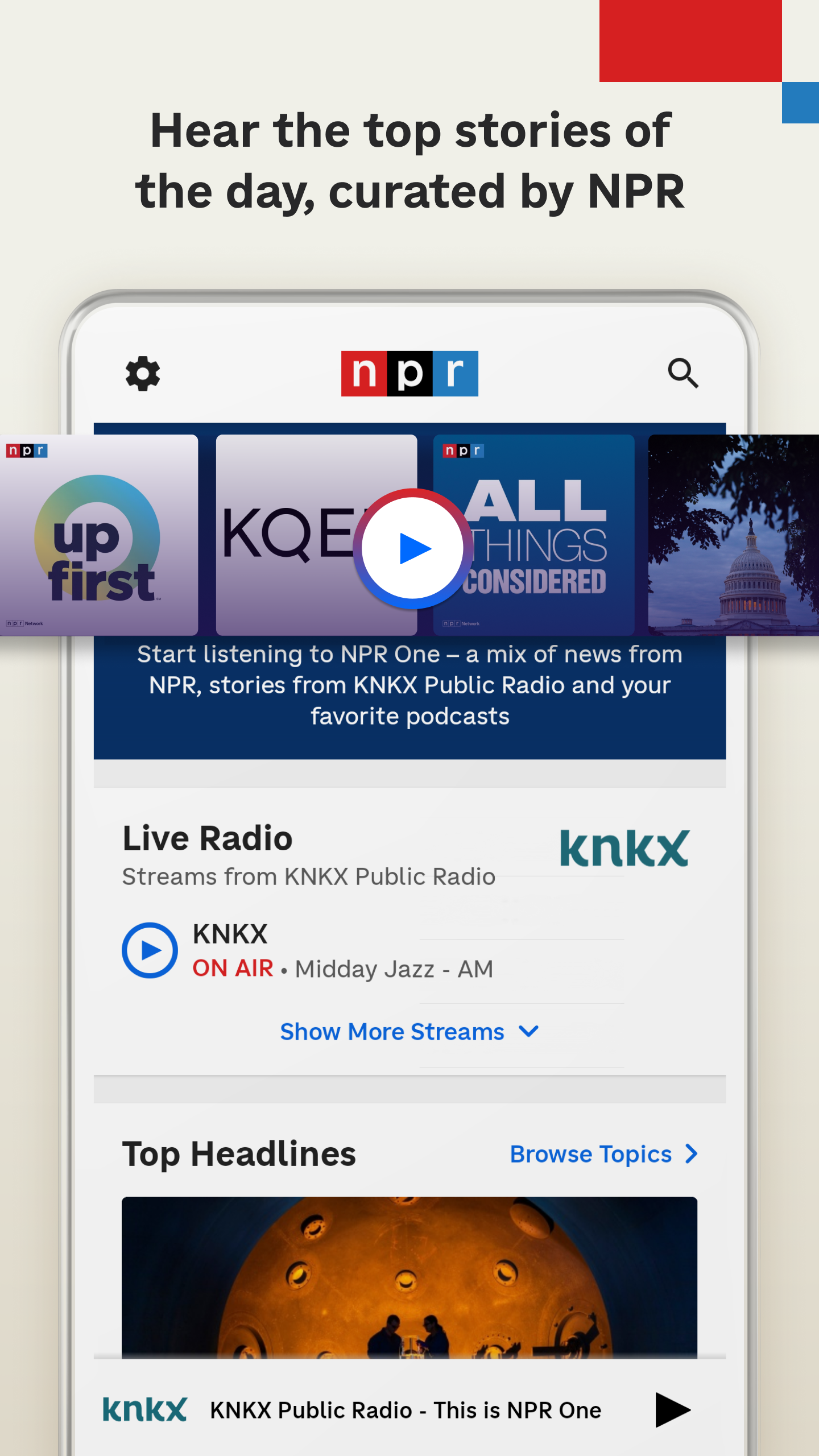 NPR: National & Local News APK screenshot