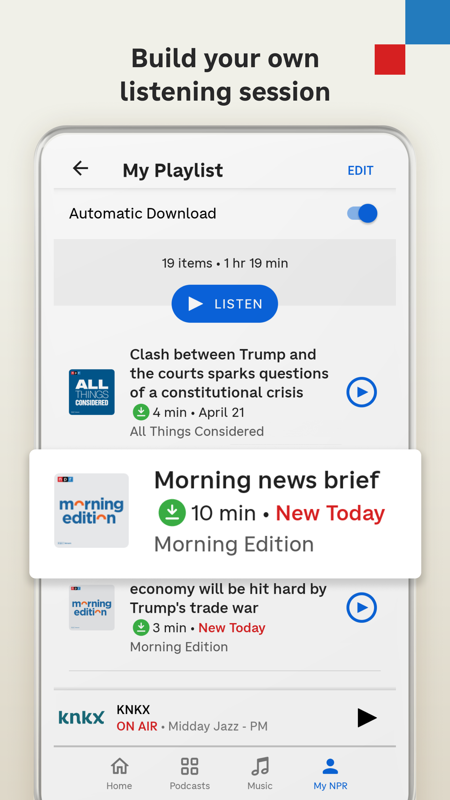 NPR: National & Local News APK screenshot